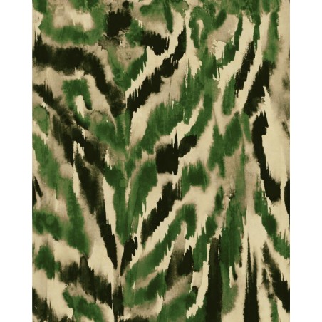 PAPEL PINTADO GANCEDO LA DOLCE VITA ZEBRATO VERDE