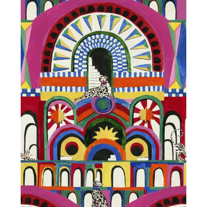 PAPEL PINTADO GANCEDO LA DOLCE VITA CARNIVALE MULT