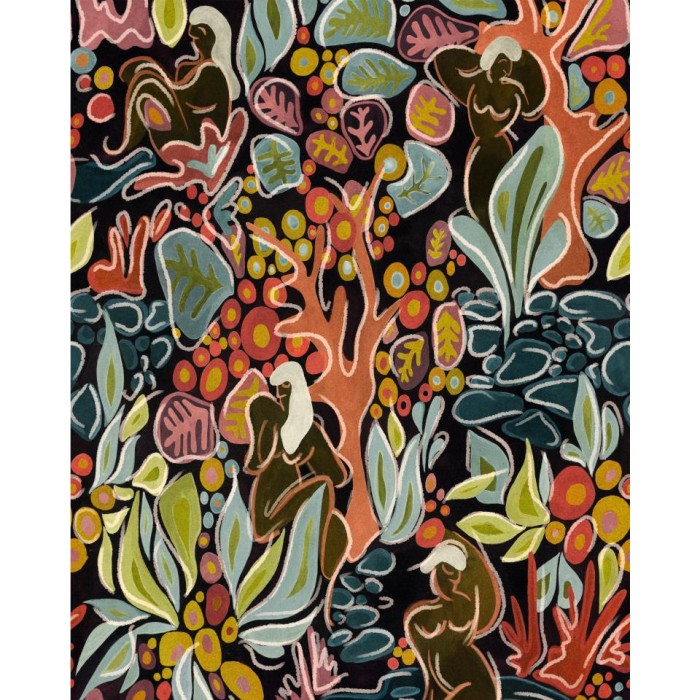 PAPEL PINTADO GANCEDO LA DOLCE VITA LE DONNE DARK