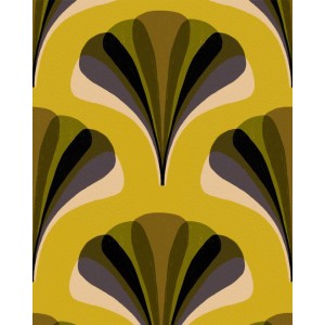 PAPEL PINTADO GANCEDO LA DOLCE VITA MEZZELUNE ZUCC