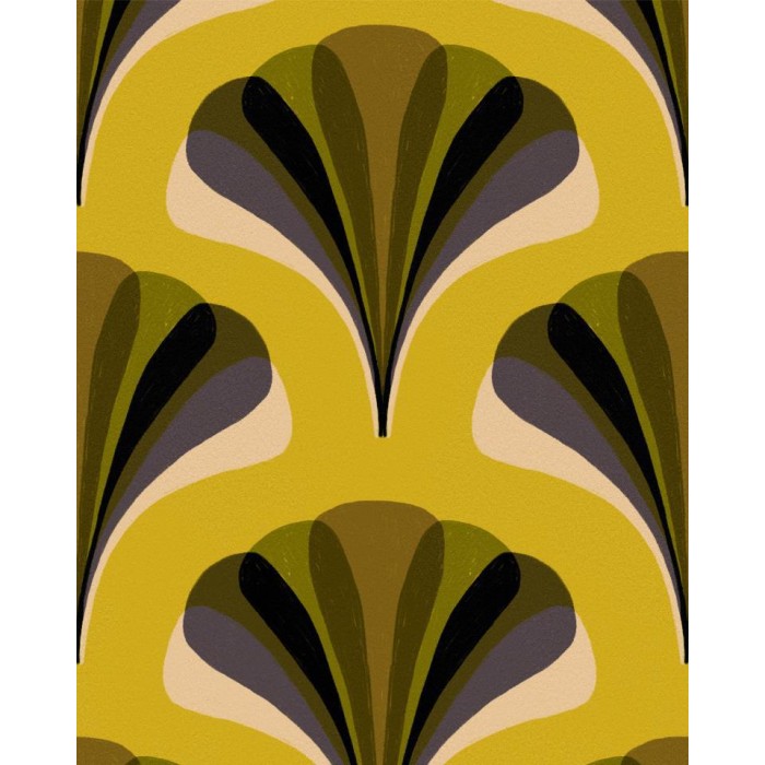 PAPEL PINTADO GANCEDO LA DOLCE VITA MEZZELUNE ZUCC