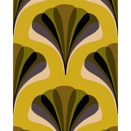 PAPEL PINTADO GANCEDO LA DOLCE VITA MEZZELUNE ZUCC