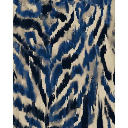 PAPEL PINTADO GANCEDO LA DOLCE VITA ZEBRATO BLU