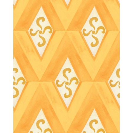 PAPEL PINTADO GANCEDO LA DOLCE VITA GIRANDOLA LIMO