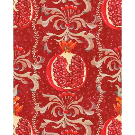 PAPEL PINTADO GANCEDO LA DOLCE VITA MELAGRANATA