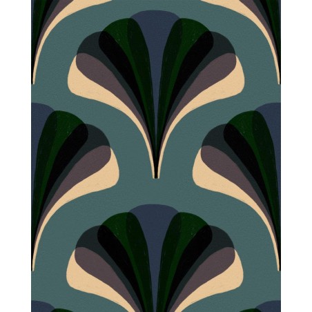 PAPEL PINTADO GANCEDO LA DOLCE VITA MEZZELUNE KALE