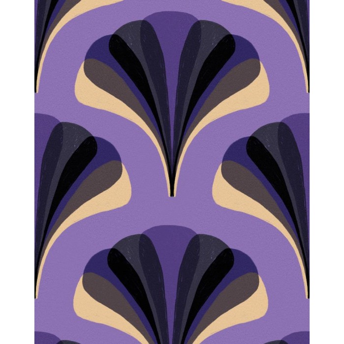 PAPEL PINTADO GANCEDO LA DOLCE VITA MEZZELUNE MELA