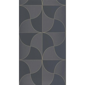 PAPEL PINTADO CASADECO ALCHIMIE PURE BL/NEG