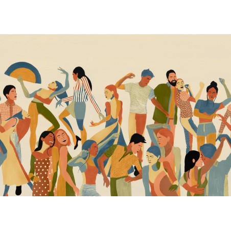 MURAL TRES TINTAS SOLERA VERBENA BEIGE