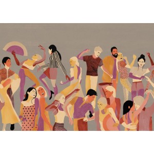 MURAL TRES TINTAS SOLERA VERBENA GREY