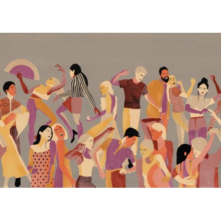 MURAL TRES TINTAS SOLERA VERBENA GREY