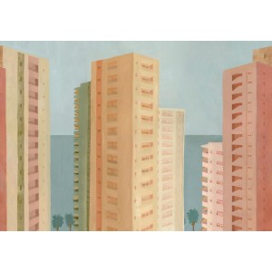 MURAL TRES TINTAS SOLERA BENIDORM YELLOW