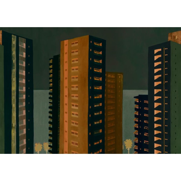 MURAL TRES TINTAS SOLERA BENIDORM BLACK