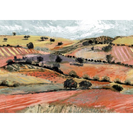 MURAL TRES TINTAS SOLERA QUIJOTE RED