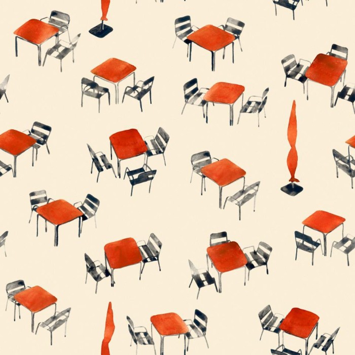 PAPEL PINTADO TRES TINTAS SOLERA TERRACEO BEIGE