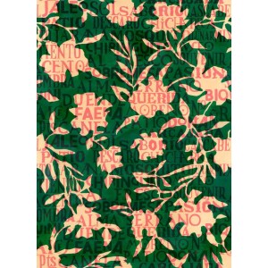 PAPEL PINTADO TRES TINTAS SOLERA JALEO GREEN 