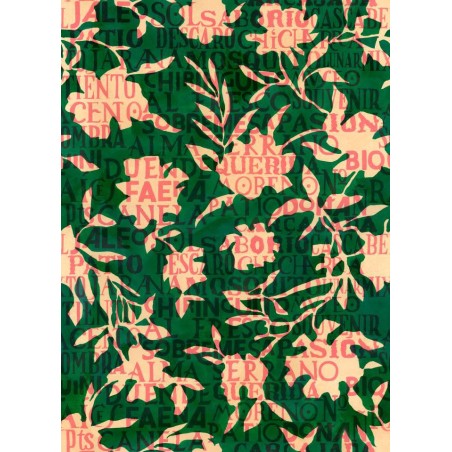 PAPEL PINTADO TRES TINTAS SOLERA JALEO GREEN 