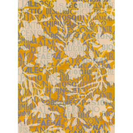 PAPEL PINTADO TRES TINTAS SOLERA JALEO YELLOW