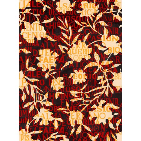 PAPEL PINTADO TRES TINTAS SOLERA JALEO MAZARINE