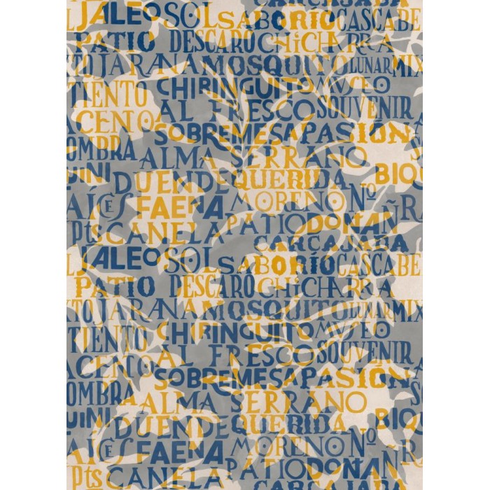 PAPEL PINTADO TRES TINTAS SOLERA JALEO GREY