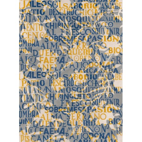 PAPEL PINTADO TRES TINTAS SOLERA JALEO GREY