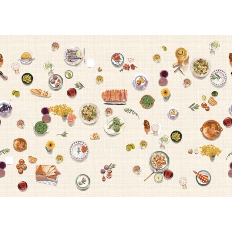 MURAL TRES TINTAS SOLERA TAPEO WHITE