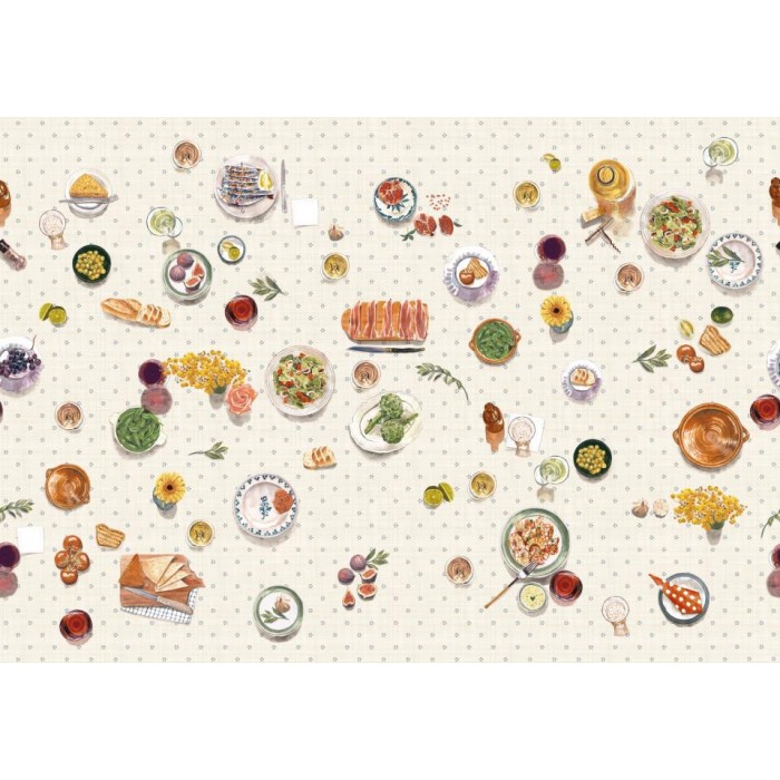 MURAL TRES TINTAS SOLERA TAPEO DOTS MULTI