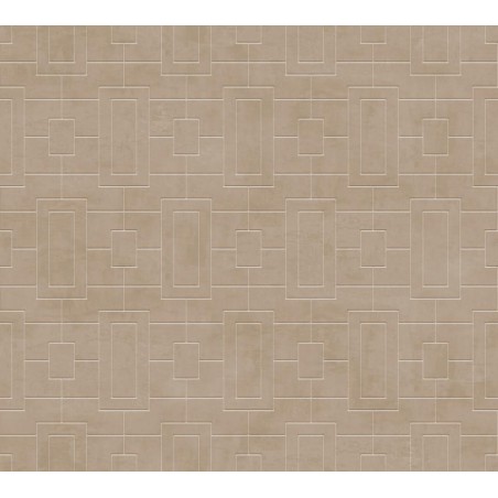 PAPEL PINTADO COORDONNE LATTICE FRETWORK STONE