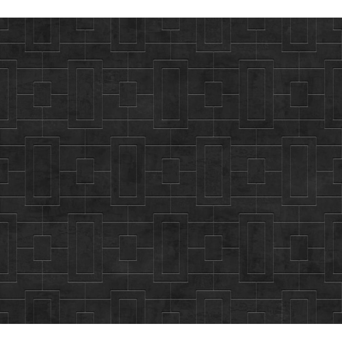 PAPEL PINTADO COORDONNE LATTICE FRETWORK SLATE