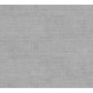 PAPEL PINTADO COORDONNE LATTICE FRETWORK CONCRETE 