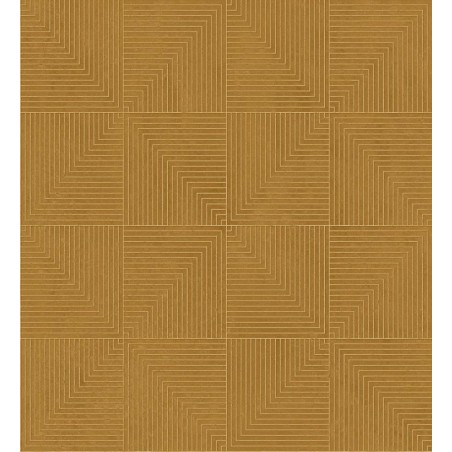 PAPEL PINTADO COORDONNE LATTICE TETRAGONAL CURRY 