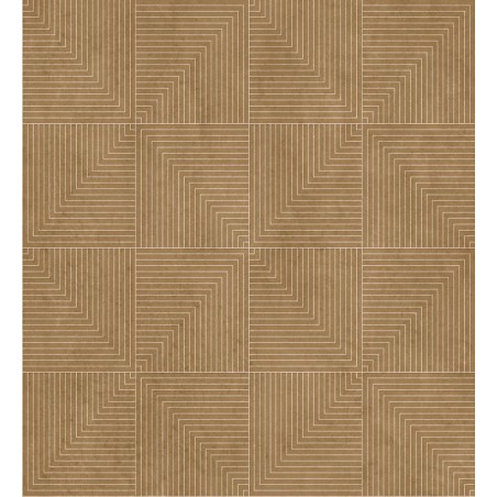 PAPEL PINTADO COORDONNE LATTICE TETRAGONAL SAND