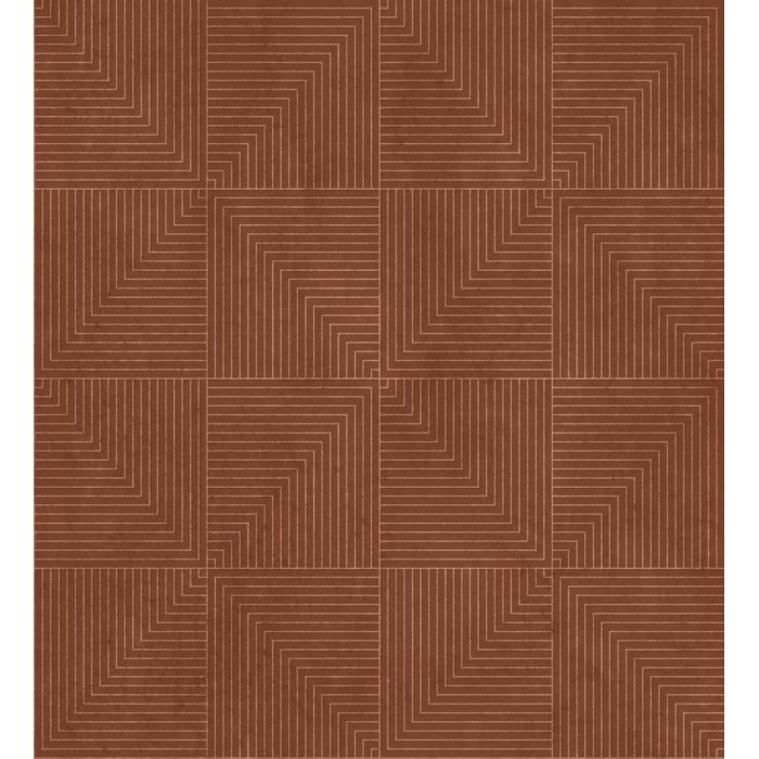 PAPEL PINTADO COORDONNE LATTICE TETRAGONAL CLAY