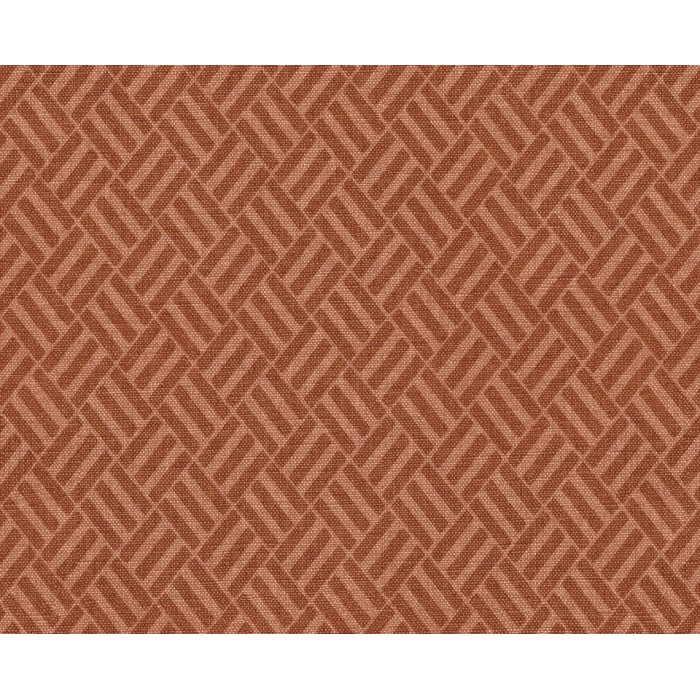 PAPEL PINTADO COORDONNE LATTICE CROSSHATCH REDWOOD