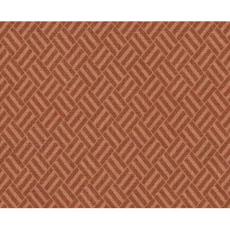 PAPEL PINTADO COORDONNE LATTICE CROSSHATCH REDWOOD