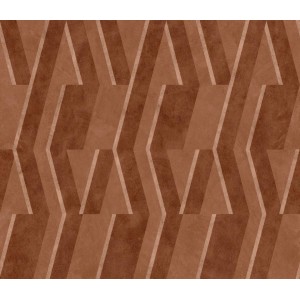 PAPEL PINTADO COORDONNE LATTICE PARALLELS CLAY