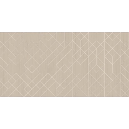 PAPEL PINTADO COORDONNE LATTICE RHOMBOHEDRAL STONE