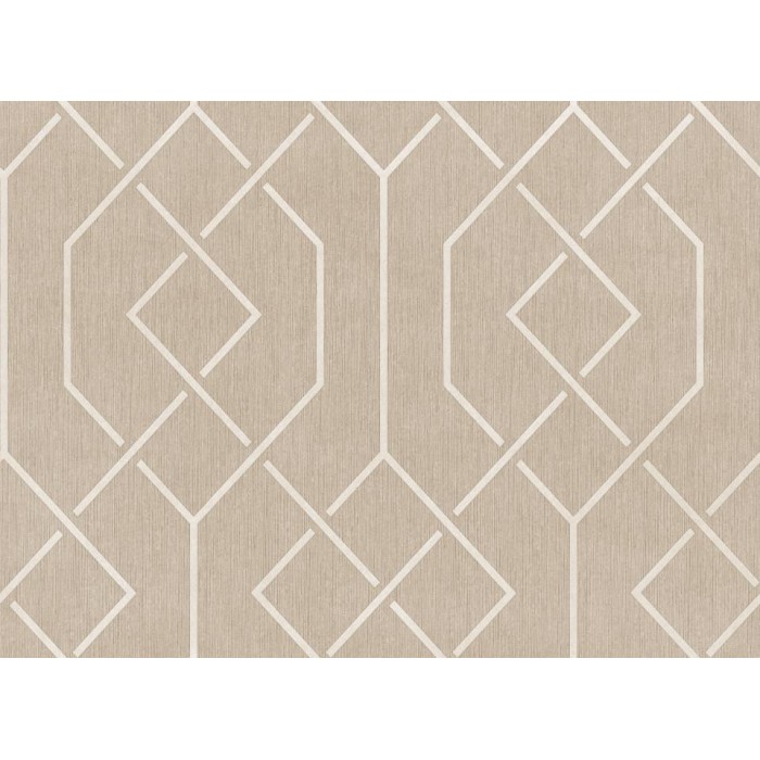 PAPEL PINTADO COORDONNE LATTICE TRELLIS STONE