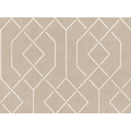 PAPEL PINTADO COORDONNE LATTICE TRELLIS STONE