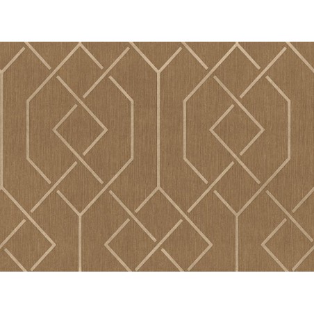 PAPEL PINTADO COORDONNE LATTICE TRELLIS SAND