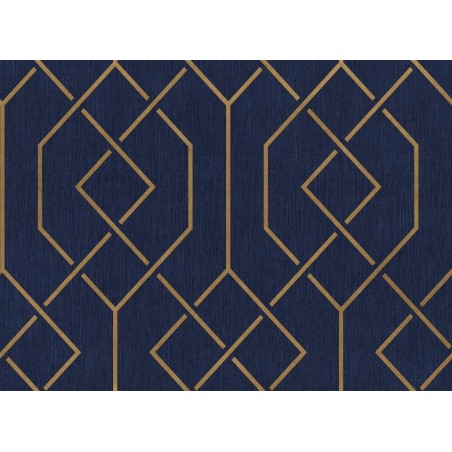 PAPEL PINTADO COORDONNE LATTICE TRELLIS ULTRAMARIN