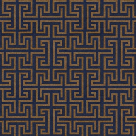 PAPEL PINTADO COORDONNE LATTICE MAZE ULTRAMARINE