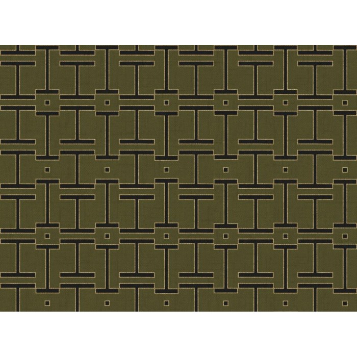PAPEL PINTADO COORDONNE LATTICE GRID OLIVE