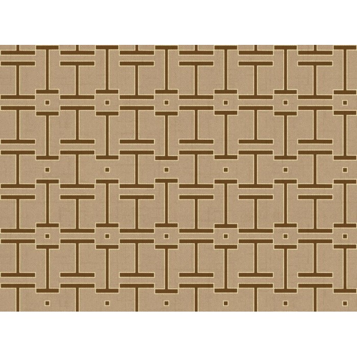 PAPEL PINTADO COORDONNE LATTICE GRID SAND