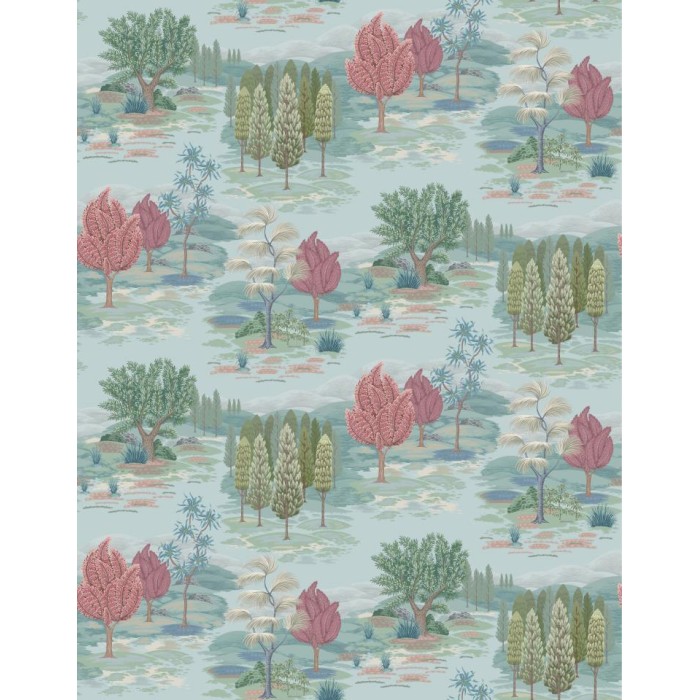 MURAL OSBORNE & LITTLE ANANDA MONTEVERDE AQUA