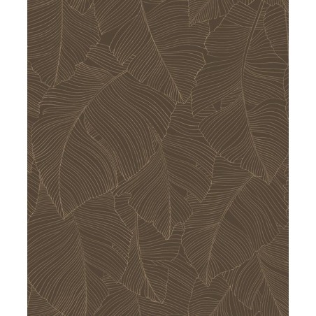 PAPEL PINTADO CASELIO BORNEO VEGETALIA NEGRO