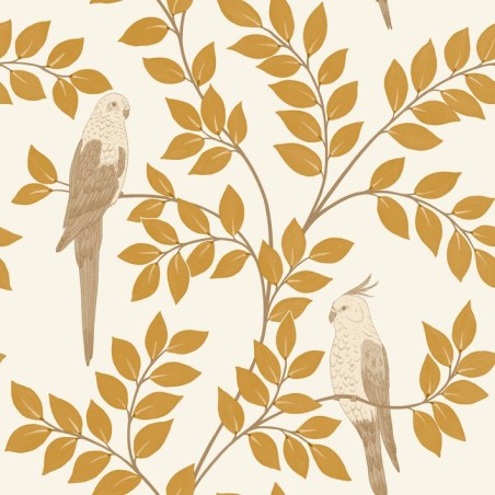 PAPEL PINTADO CASELIO BORNEO EQUATEUR OCRE