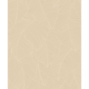 PAPEL PINTADO CASELIO BORNEO VEGETALIA BEIGE