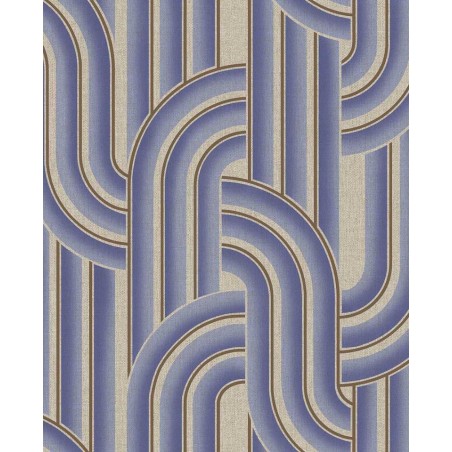 PAPEL PINTADO EIJFFINGER GROOVY 340565 AZUL