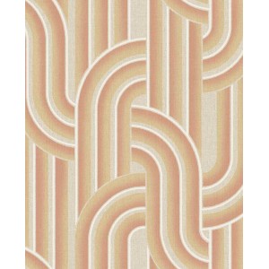PAPEL PINTADO EIJFFINGER GROOVY 340563 NARANJA